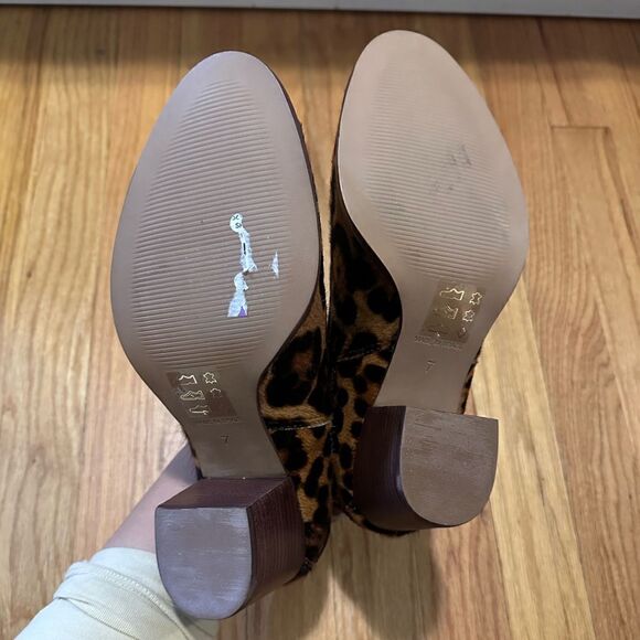 madewell | The Regan Boot in Leopard Calf Hair - Picture 3 of 8